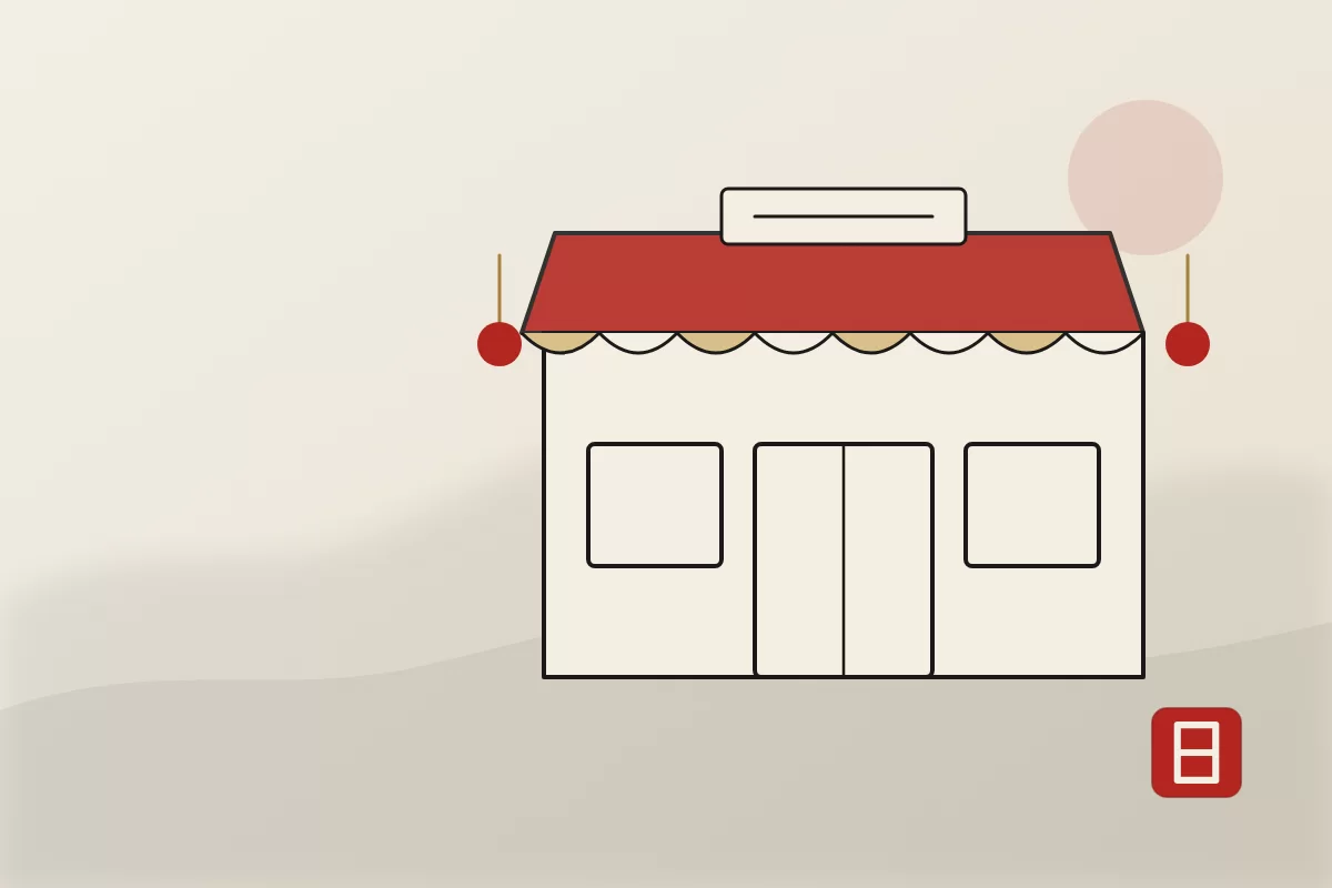 Khai trương cửa hàng: chọn ngày, hướng cửa và nghi lễ cơ bản: minh họa nét mực