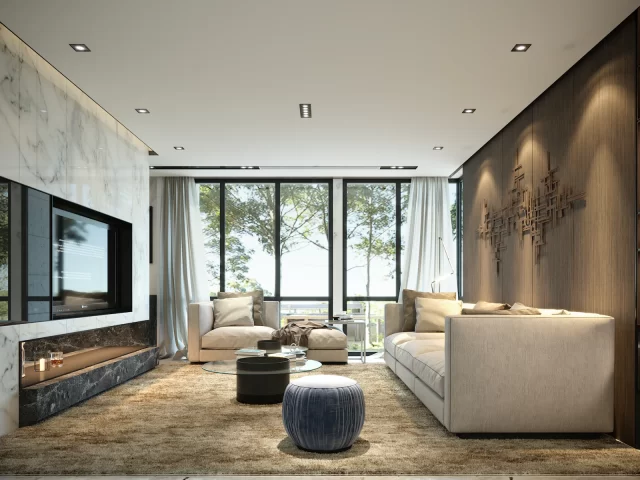 Phòng khách nội thất hiện đại