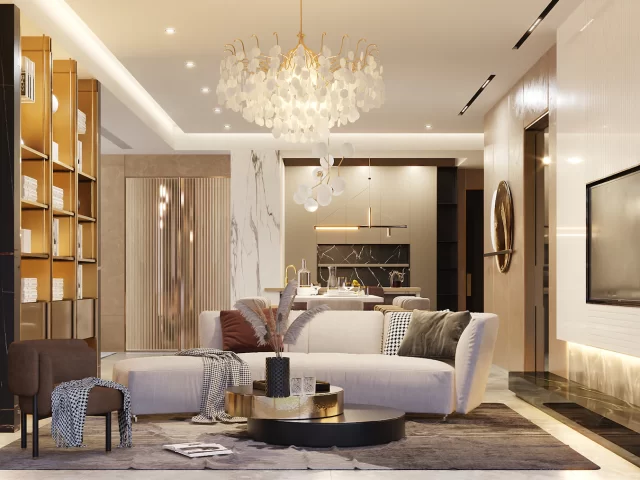 Phòng khách nội thất hiện đại