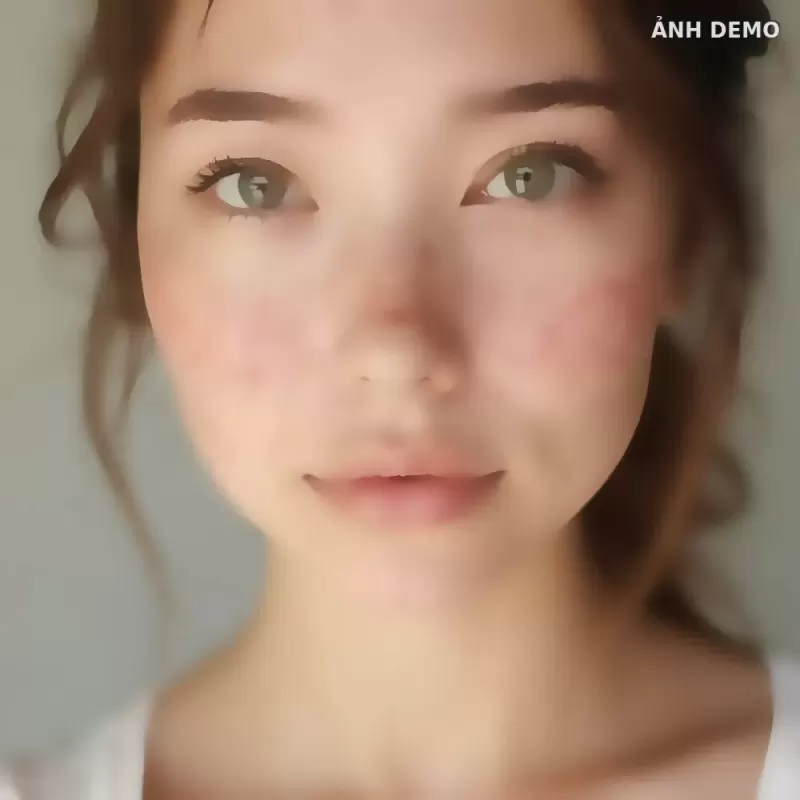 Sau 8 buổi — Mụn nội tiết vùng cằm, kèm thuốc theo đơn (ảnh minh hoạ demo)