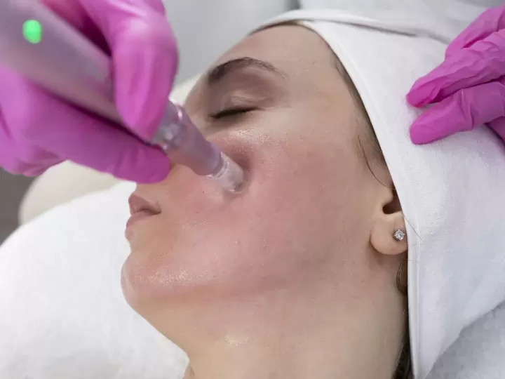 Bóc tách đáy sẹo (Subcision) tại phòng khám (ảnh minh họa)