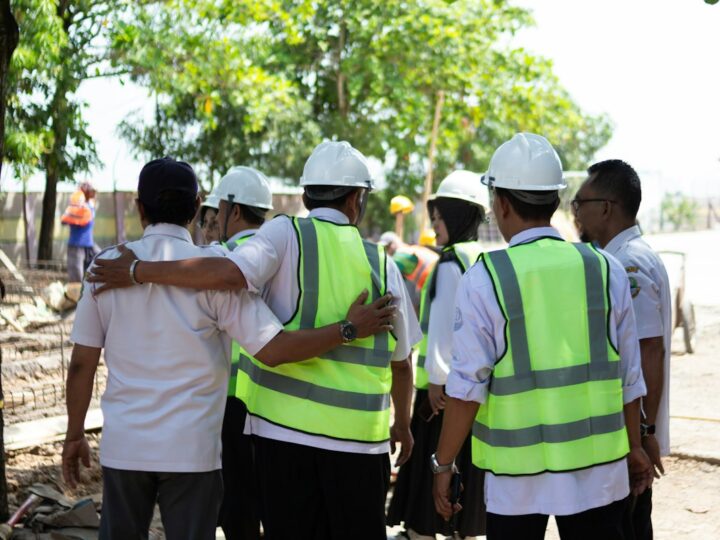 Bảo hộ phản quang công trường