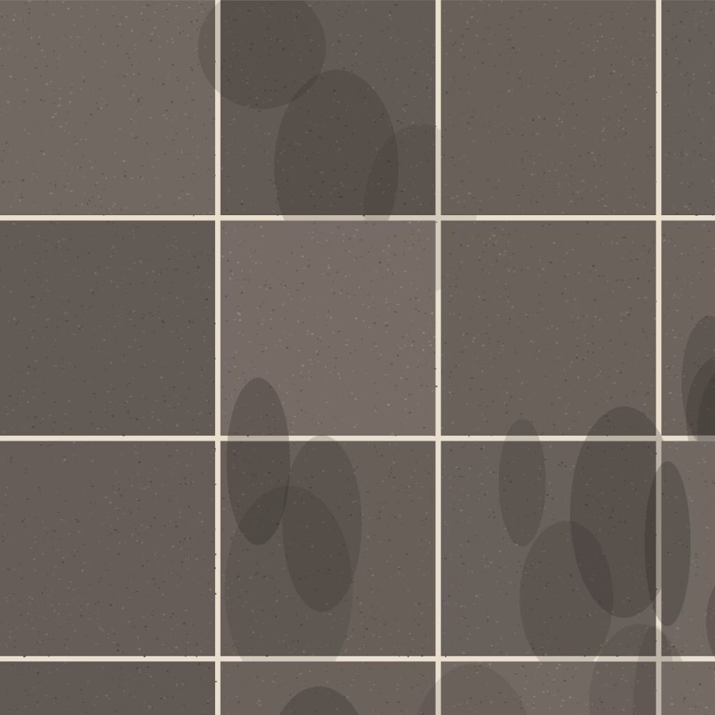 Bề mặt Gạch lát sân Tro khói 300×300