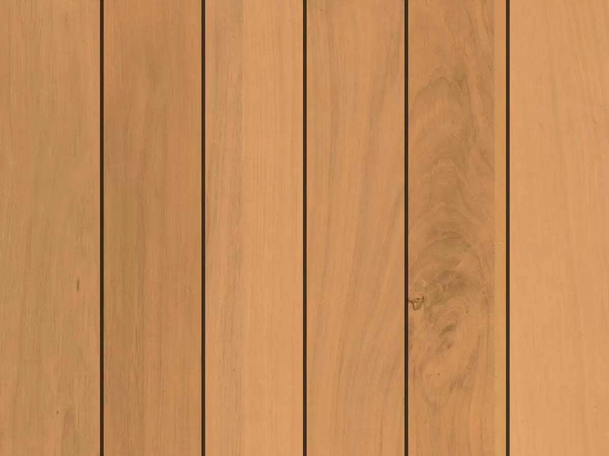 Tấm ốp tường 3D vân gỗ Teak – mẫu ván sàn