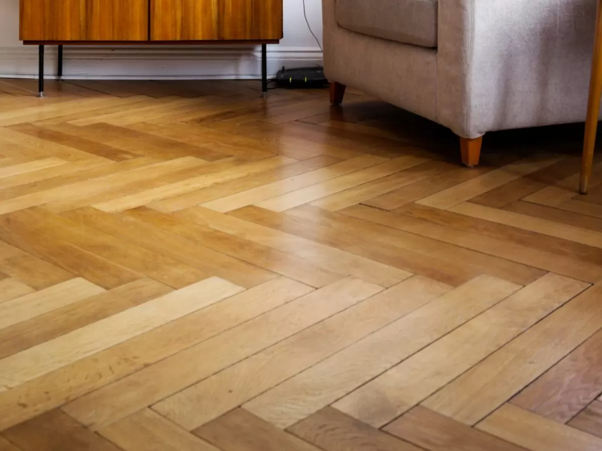 Sàn gỗ công nghiệp Xương cá Teak 12mm – mẫu ván sàn