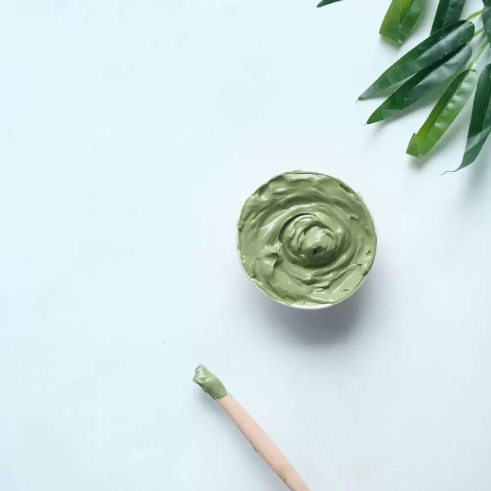 Bát mặt nạ màu xanh trà