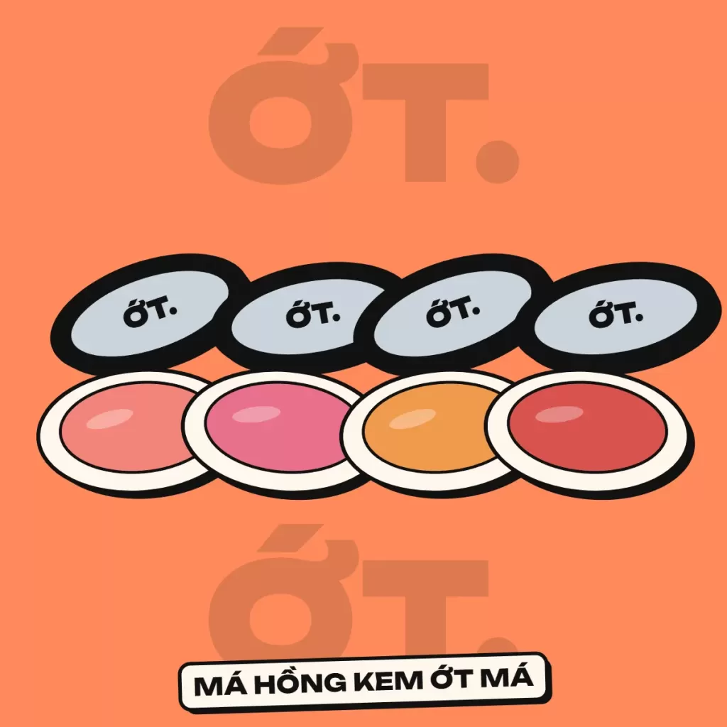 Má hồng kem Ớt Má – ảnh sản phẩm
