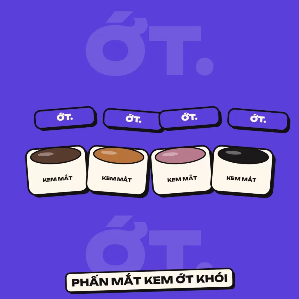 Phấn mắt kem Ớt Khói – ảnh sản phẩm