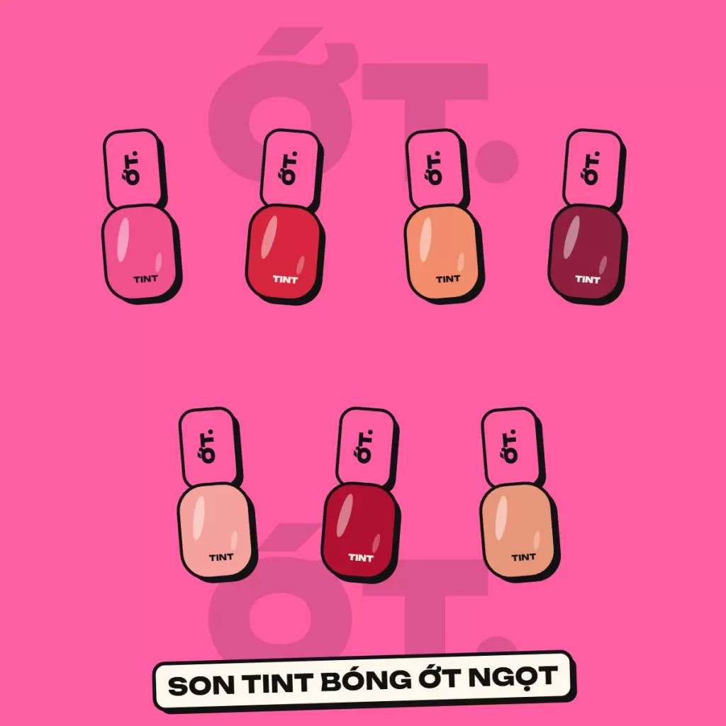 Son tint bóng Ớt Ngọt – ảnh sản phẩm