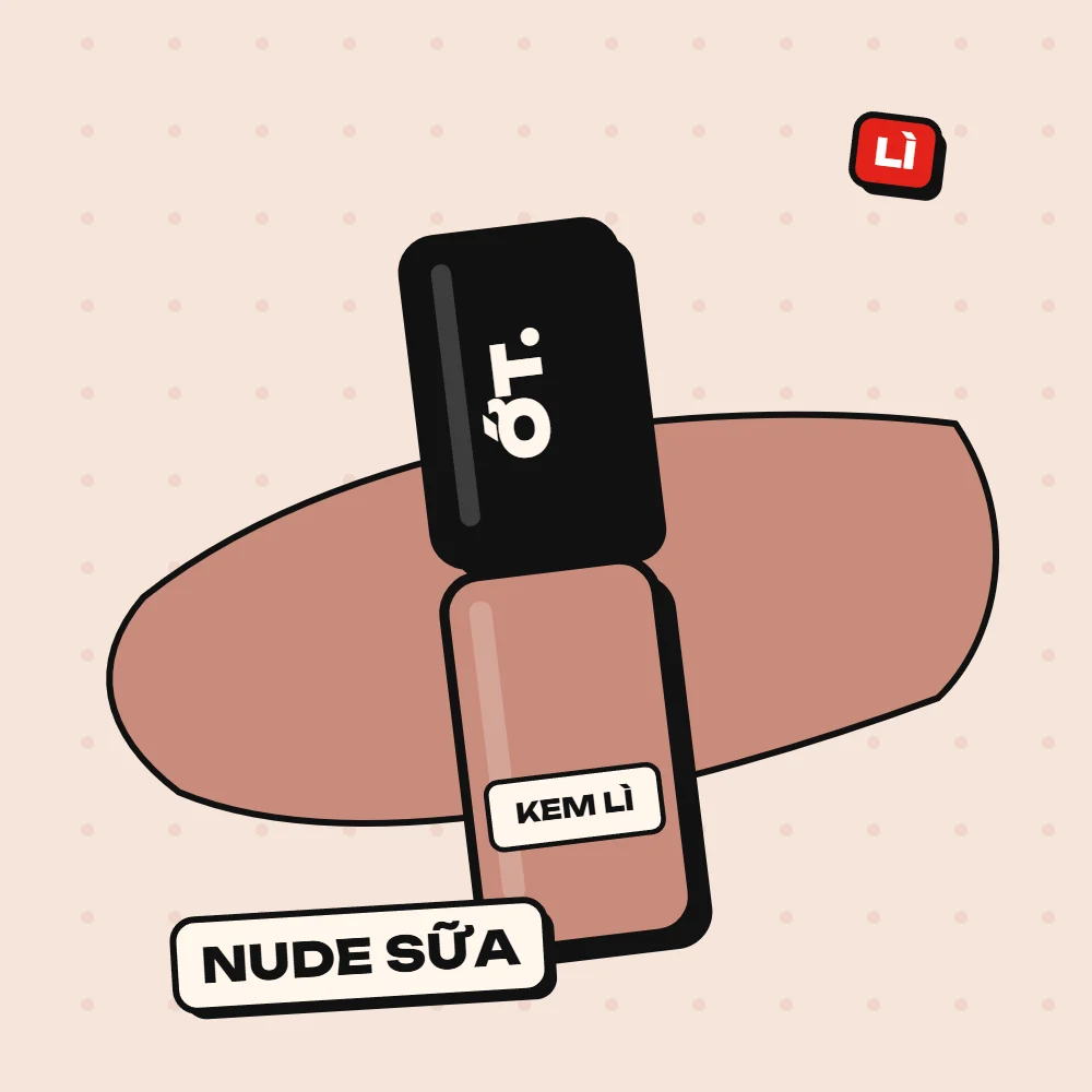 Son kem lì Ớt Cay, màu Nude Sữa (nude hồng sữa nhẹ nhàng, lớp son mịn)