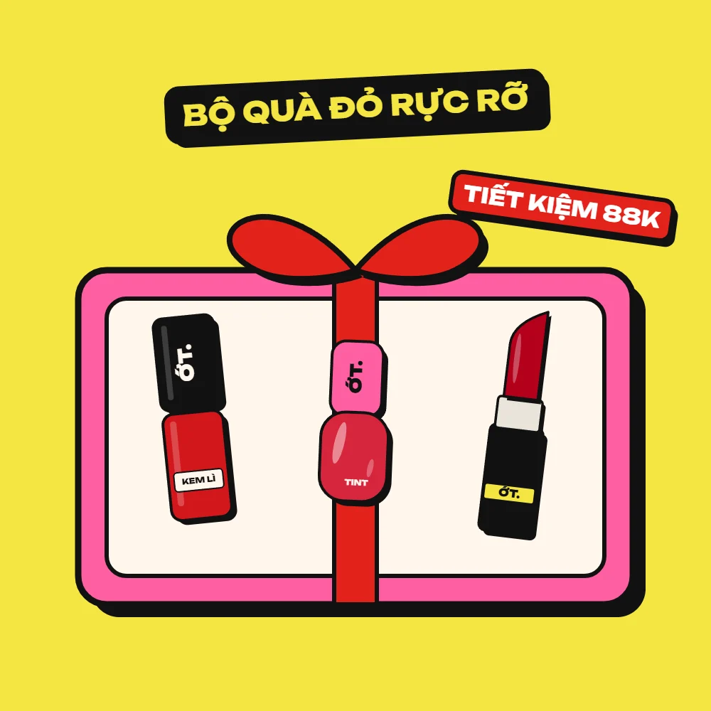 Bộ quà Đỏ Rực Rỡ – ảnh sản phẩm