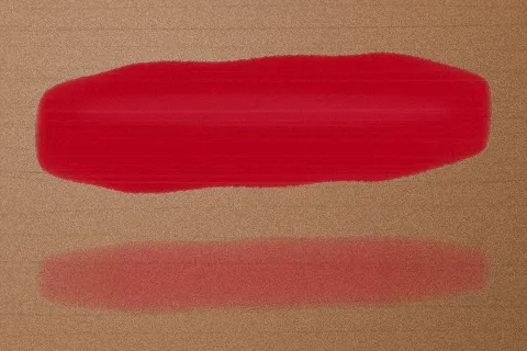 Swatch màu Đỏ Cổ Điển trên da ngăm