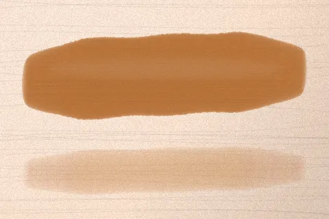 Swatch màu Đồng Ánh Kim trên da rất sáng