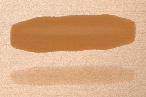 Swatch màu Đồng Ánh Kim trên da sáng