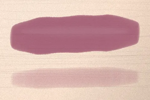 Swatch màu Hồng Mauve trên da rất sáng