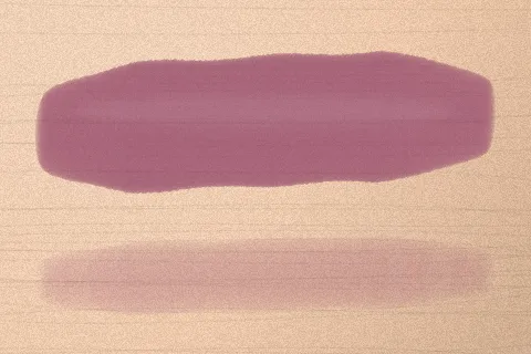 Swatch màu Hồng Mauve trên da sáng