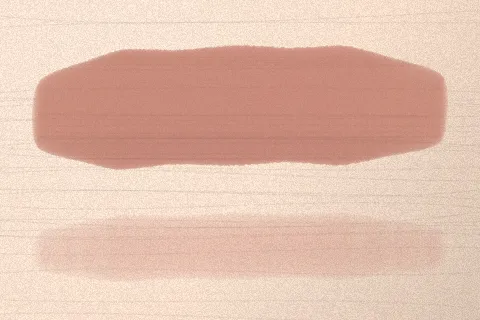 Swatch Son kem lì Ớt Cay màu Nude Sữa trên da rất sáng
