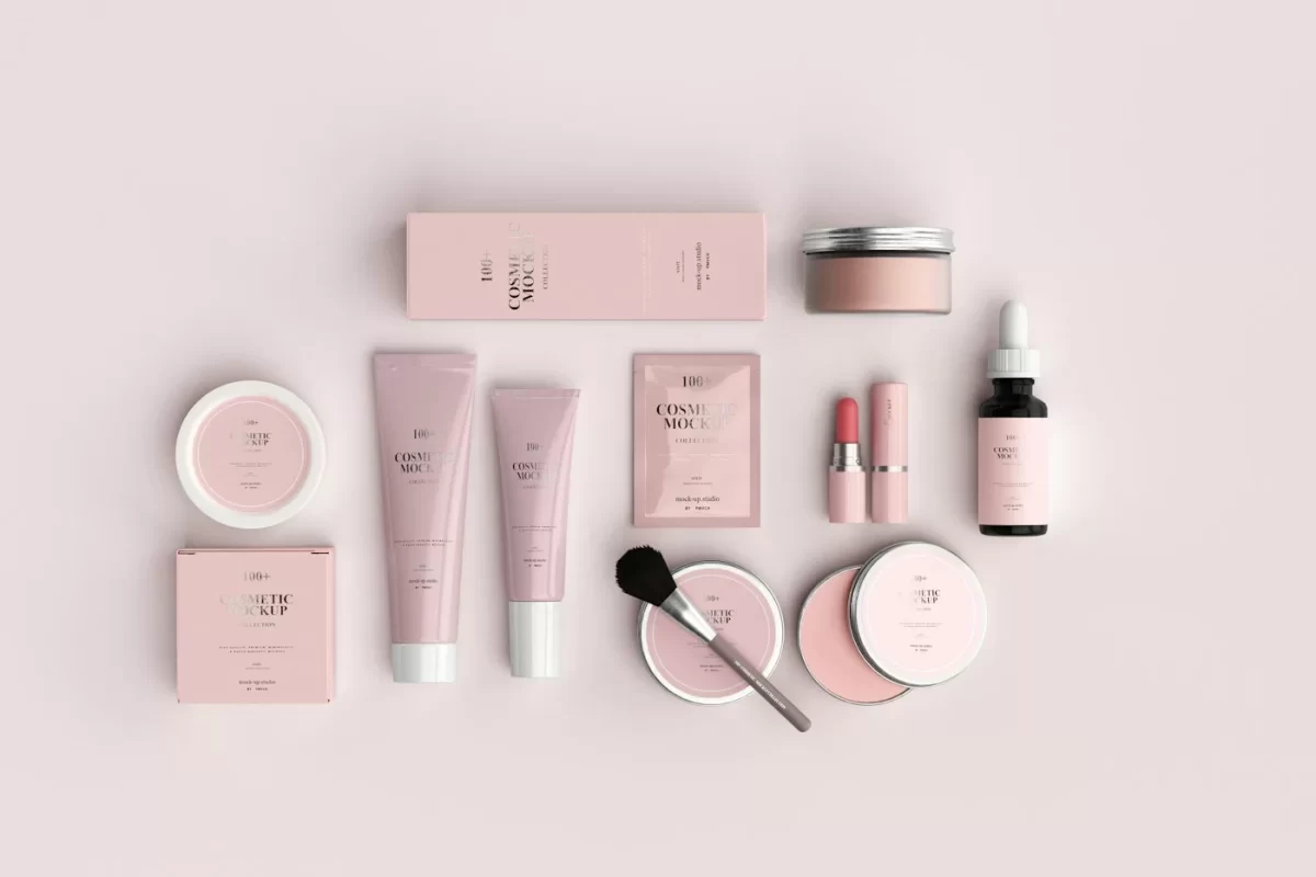 Bộ hộp mỹ phẩm Petal Skin – ảnh mẫu in (minh hoạ)