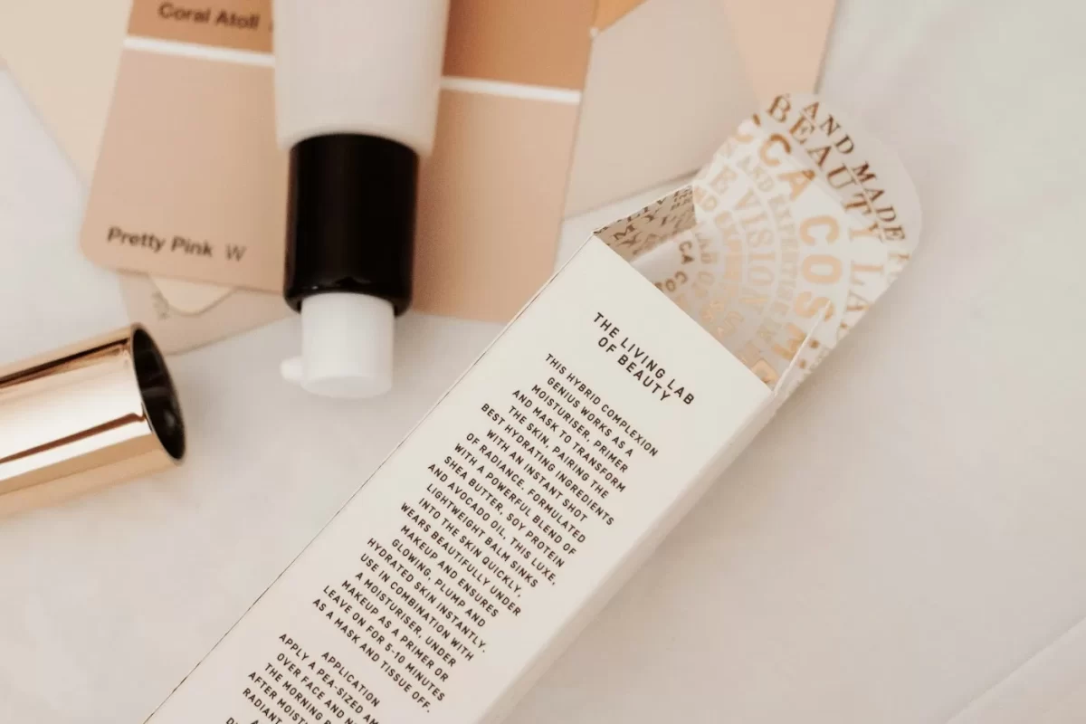 Hộp serum ép kim Aure – ảnh mẫu in (minh hoạ)