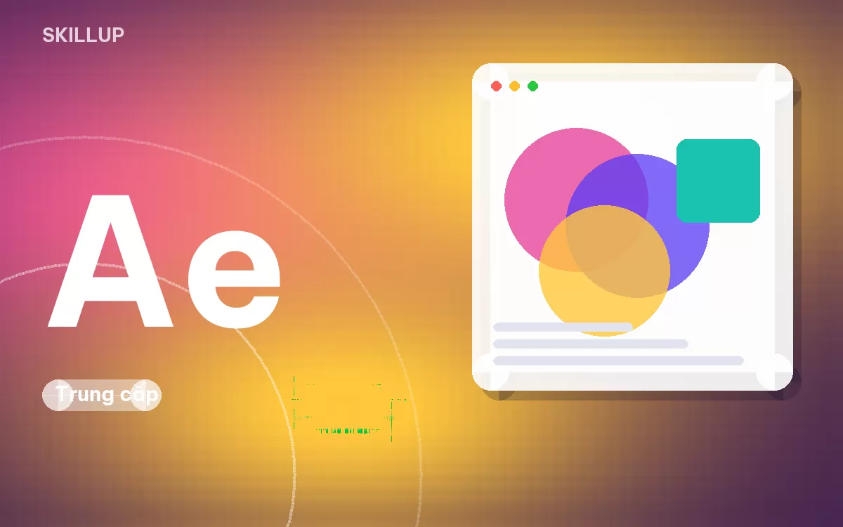 Video giới thiệu khóa Motion Graphics với After Effects
