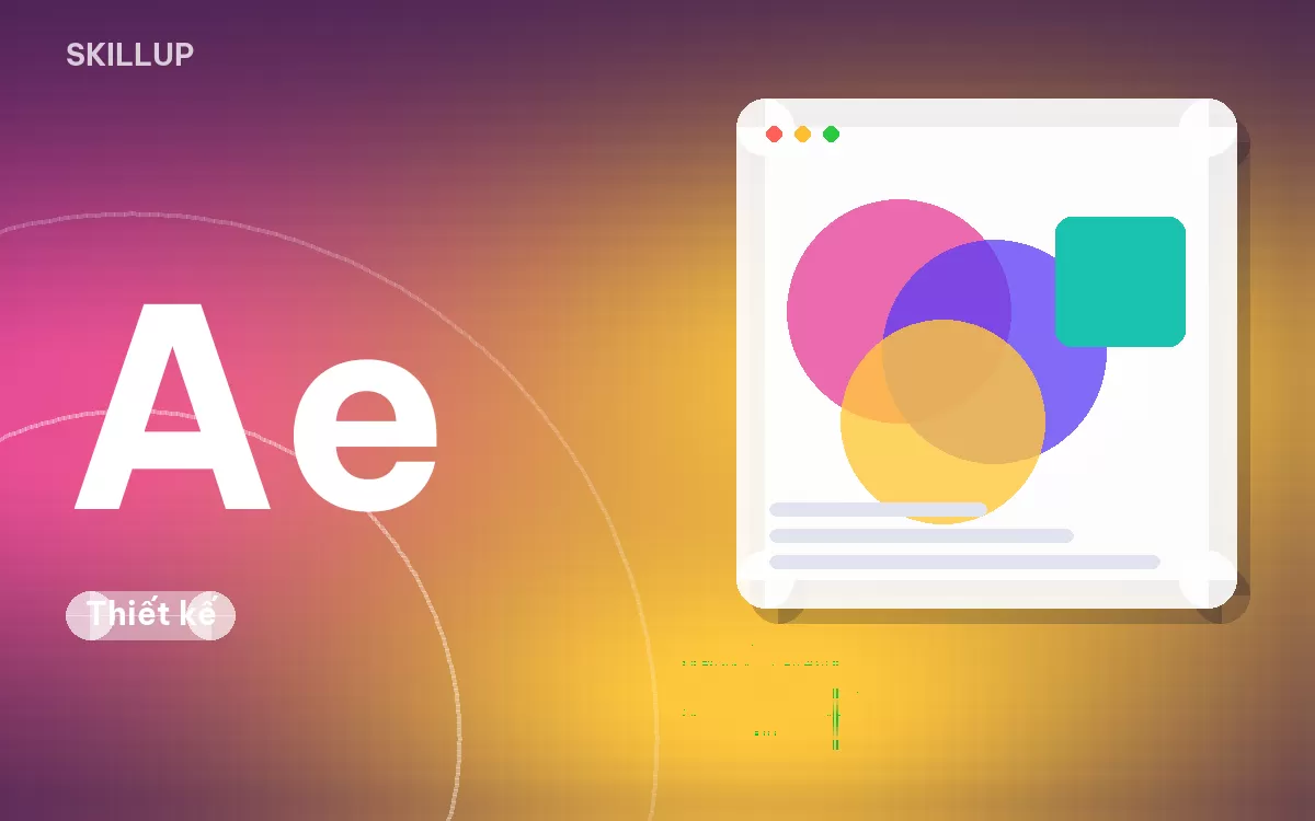 Motion Graphics bắt đầu từ đâu: lộ trình cho người mới