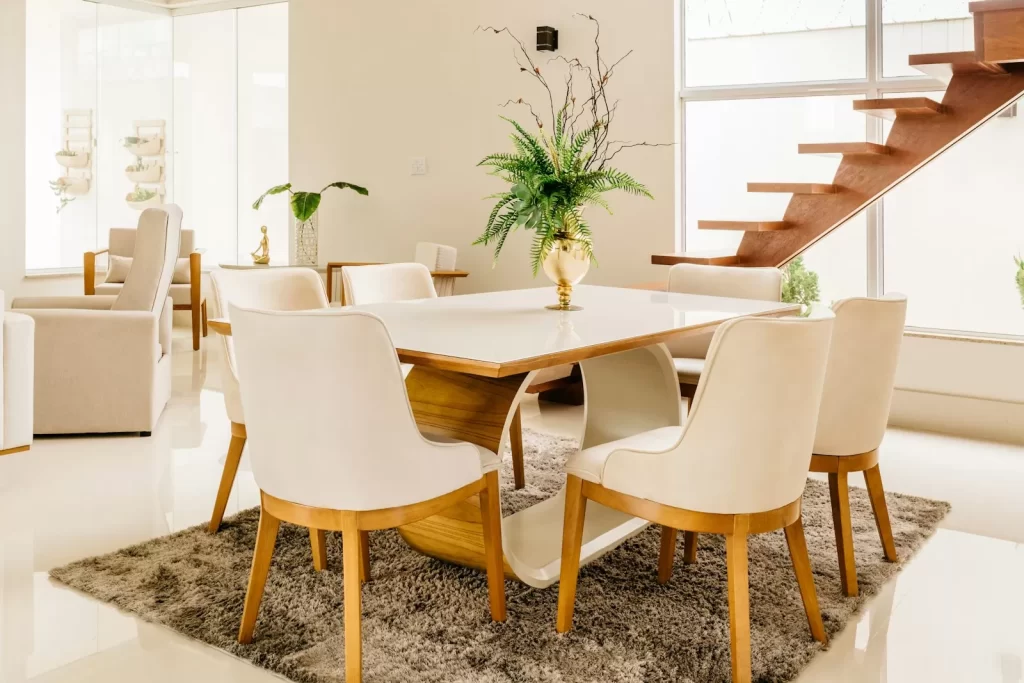 Bộ bàn ăn Serra 4 ghế