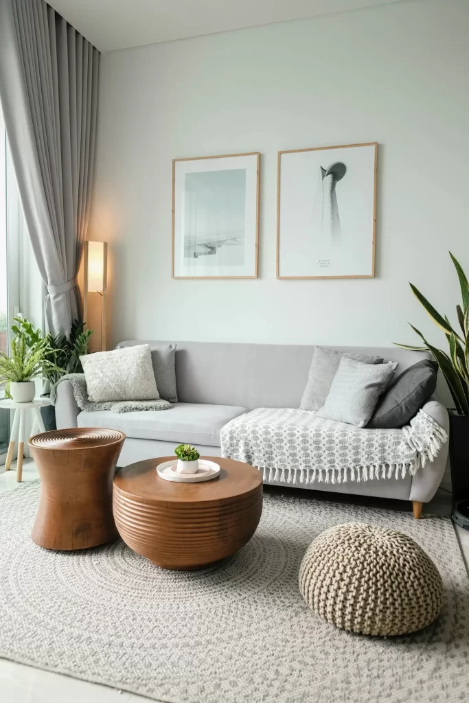 Ảnh thật phòng khách của Chị Thu Hà