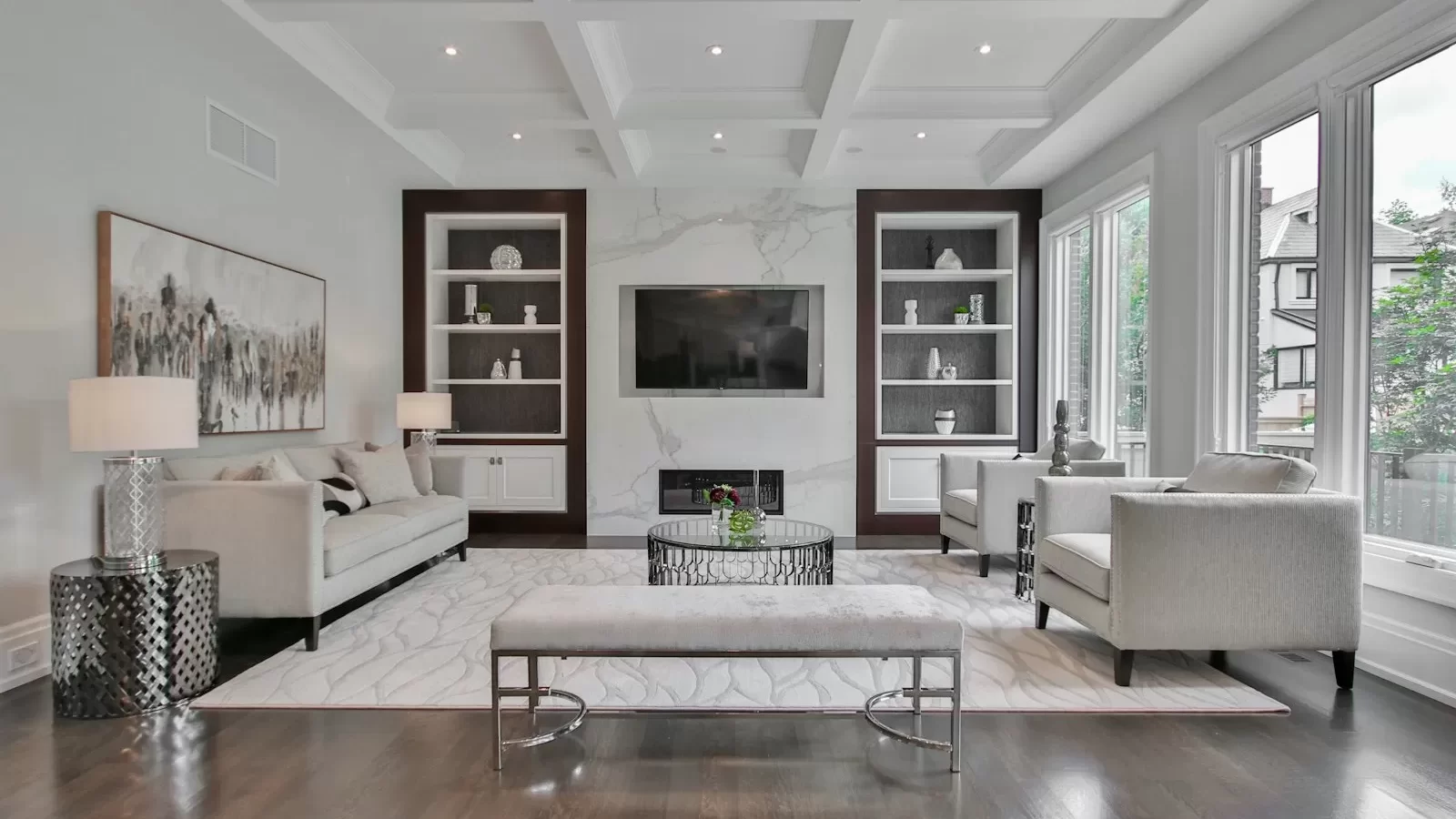 Biệt thự Thảo Điền 320 m² — phòng khách đôi cho những buổi tiệc cuối tuần