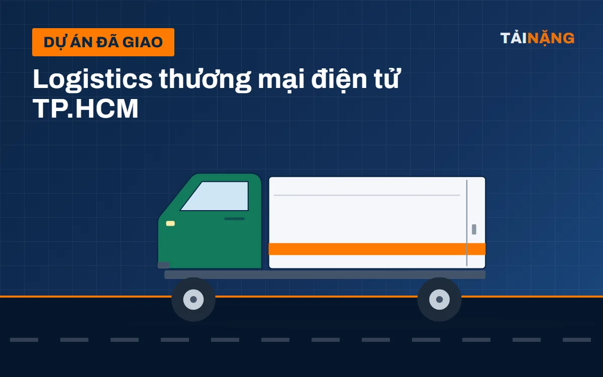 Đội xe 16 xe tải 3,5 tấn thùng kín cho logistics thương mại điện tử TP.HCM