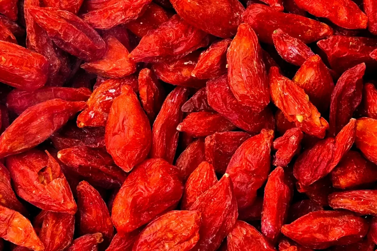 Ảnh macro sản phẩm: Câu kỷ tử Ninh Hạ loại 1 – 250 g