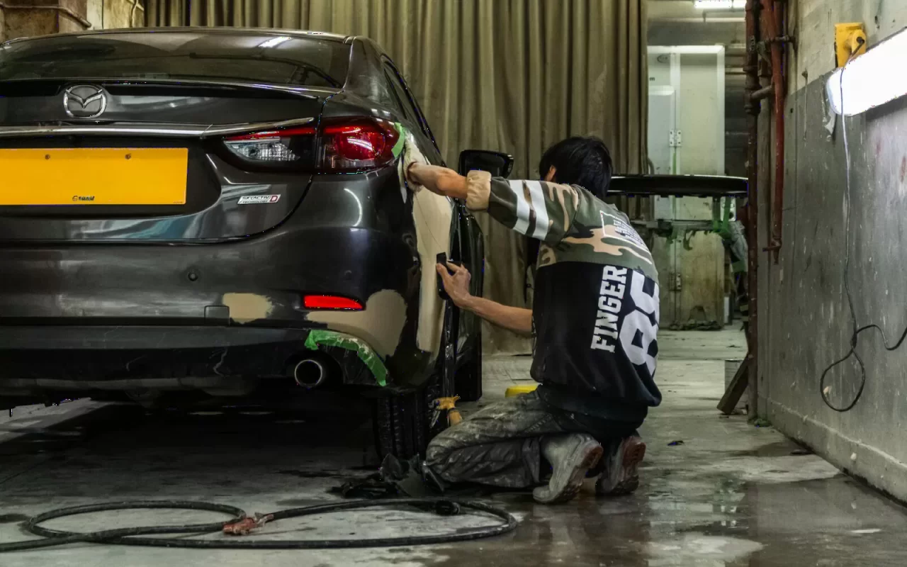 Đồng sơn ô tô tại THỢ MÁY GARAGE, Hà Nội