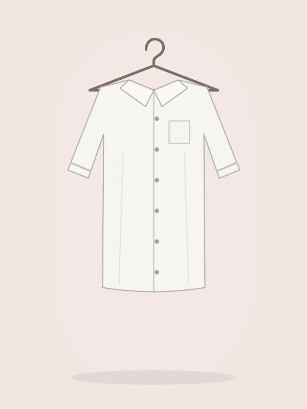 Áo sơ mi cotton tay lỡ An