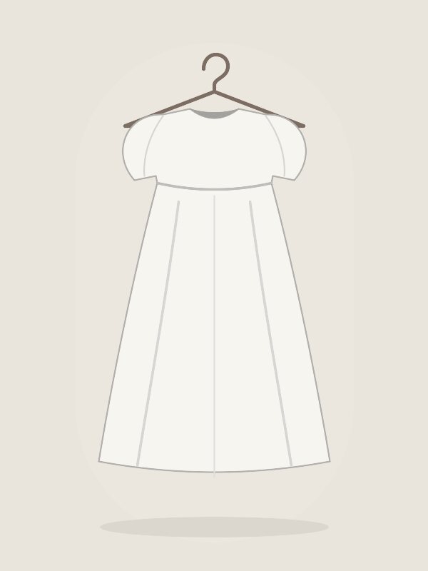 Đầm babydoll tay phồng Mây Chiều