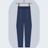Quần tây baggy Linh Đan màu xanh navy