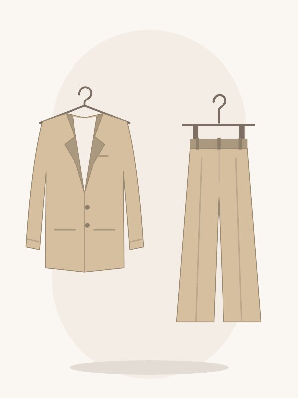 Set blazer & quần ống suông Sài Gòn