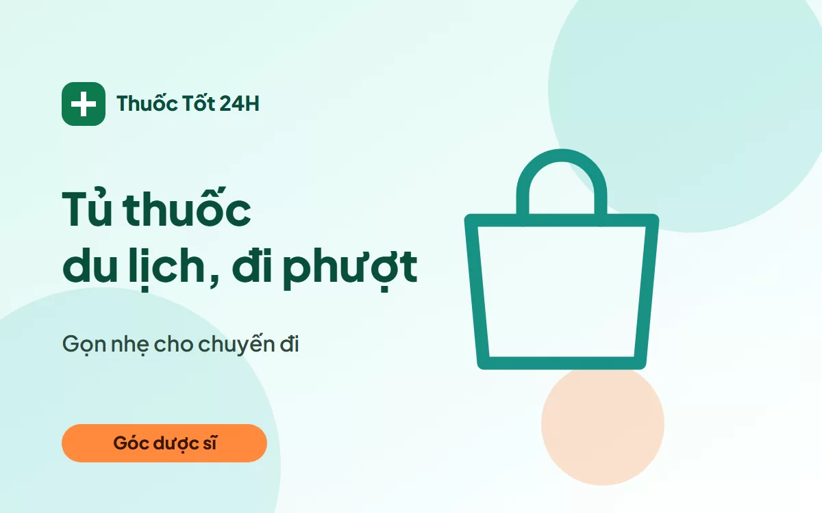 Minh họa Tủ thuốc du lịch, đi phượt: gọn nhẹ với 8 món cần thiết