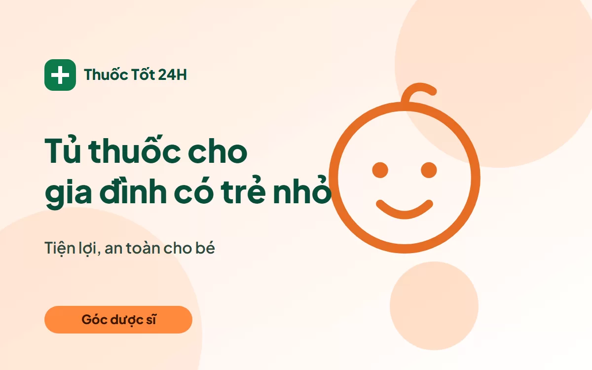 Minh họa Tủ thuốc cho gia đình có trẻ nhỏ: 8 món cần thiết