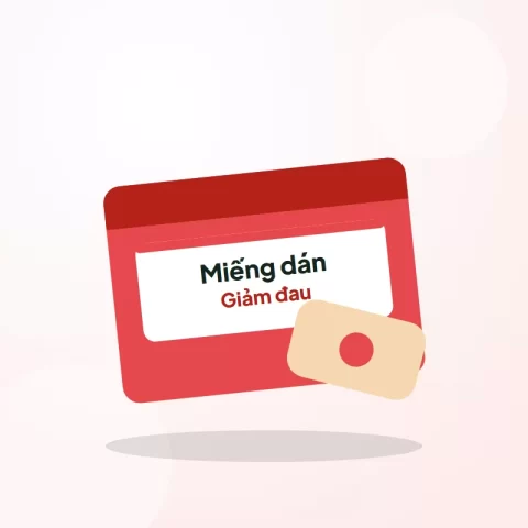 Miếng dán giảm đau Methyl salicylat – Menthol