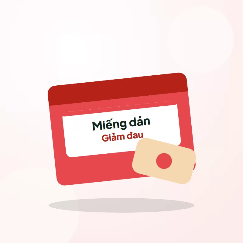 Miếng dán giảm đau Methyl salicylat – Menthol – Hộp 5 miếng tại Thuốc Tốt 24H