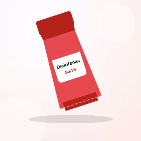 Gel bôi Diclofenac 1%
