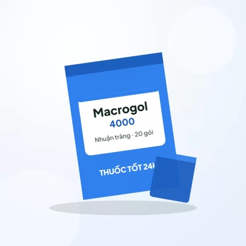 Macrogol 4000 gói bột (nhuận tràng)