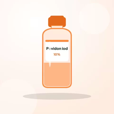 Dung dịch sát khuẩn Povidon iod 10% – Chai 100ml