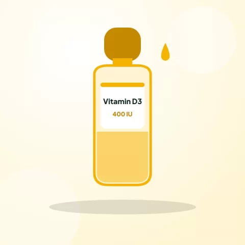 Vitamin D3 400 IU dạng nhỏ giọt cho trẻ