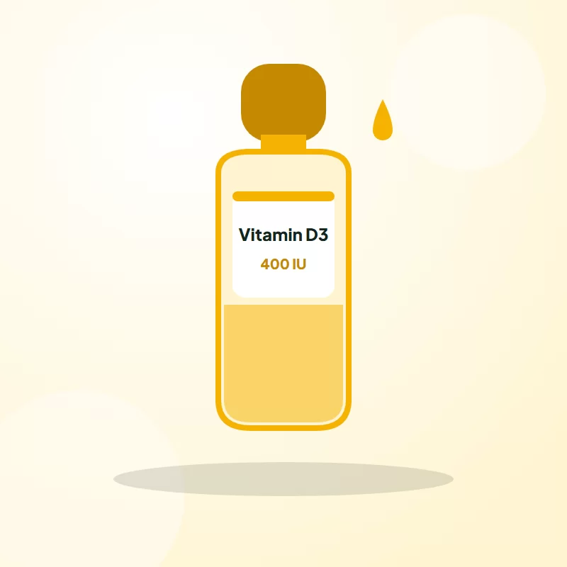Vitamin D3 400 IU dạng nhỏ giọt cho trẻ – Lọ 20ml (khoảng 600 giọt) tại Thuốc Tốt 24H