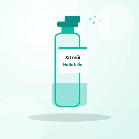 Xịt mũi nước muối biển ưu trương