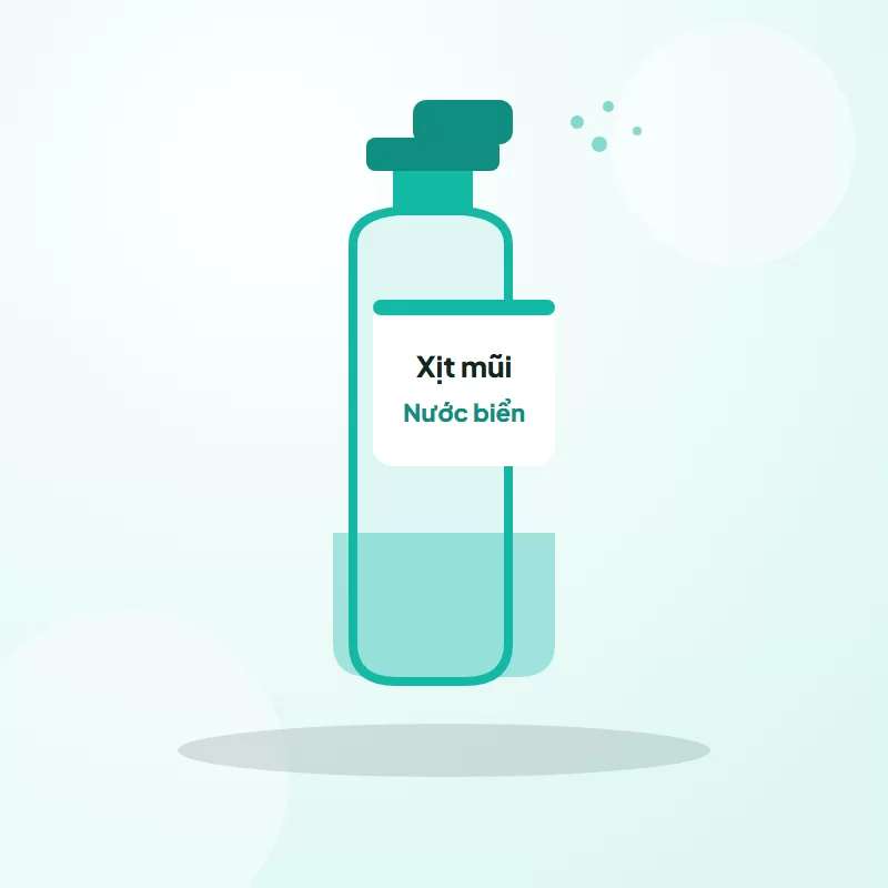 Xịt mũi nước muối biển ưu trương – Chai xịt 70ml tại Thuốc Tốt 24H