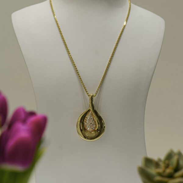 Dây chuyền vàng 18K Giọt Nắng