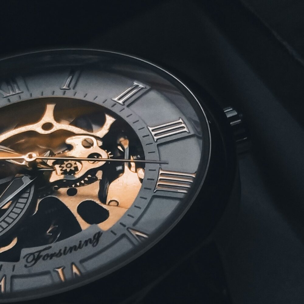 Nordhaven Skeleton Automatic 42mm – cận cảnh macro