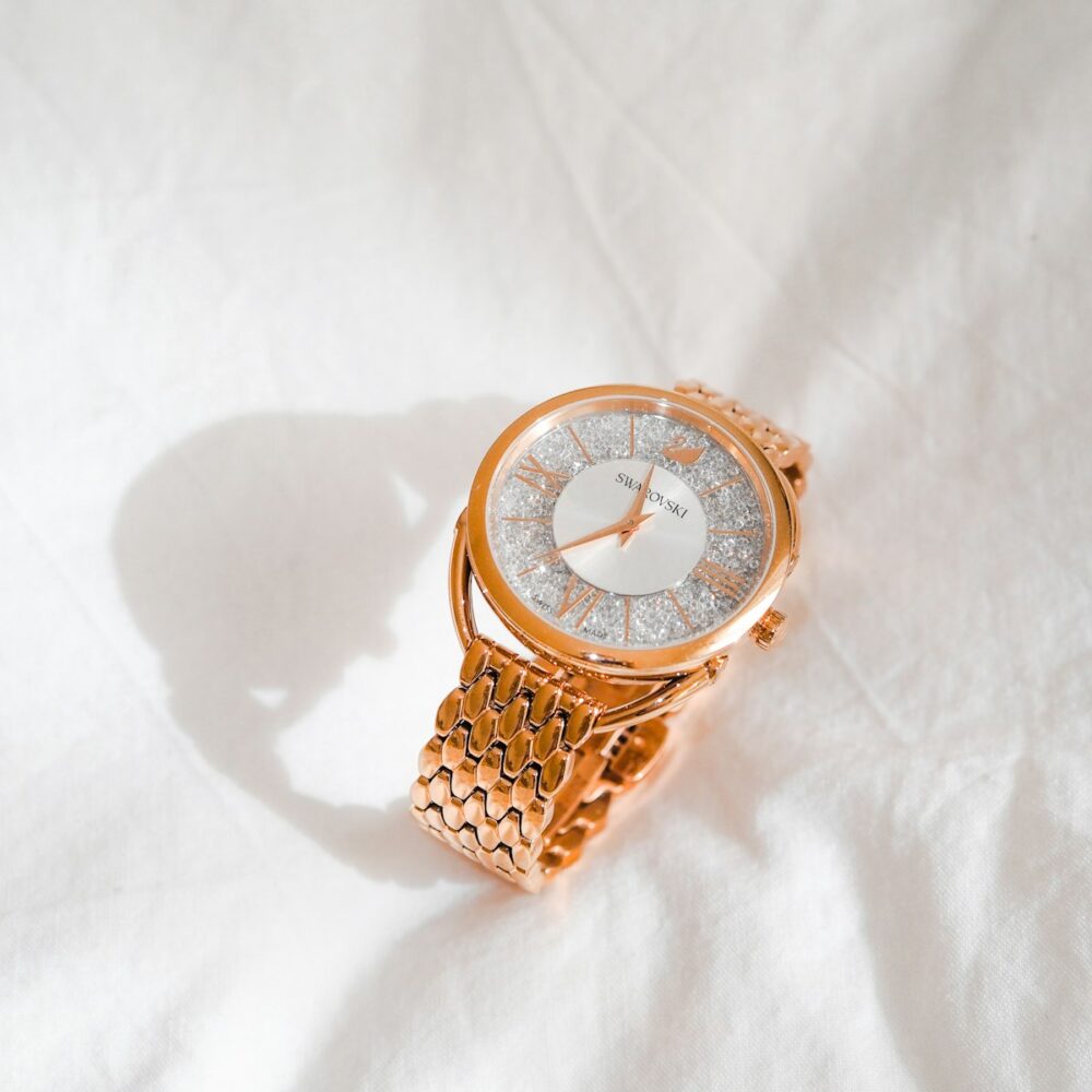 Kairos Rose 34mm dây kim loại – ảnh sản phẩm