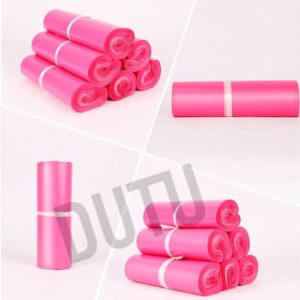 Túi đóng gói hàng màu hồng